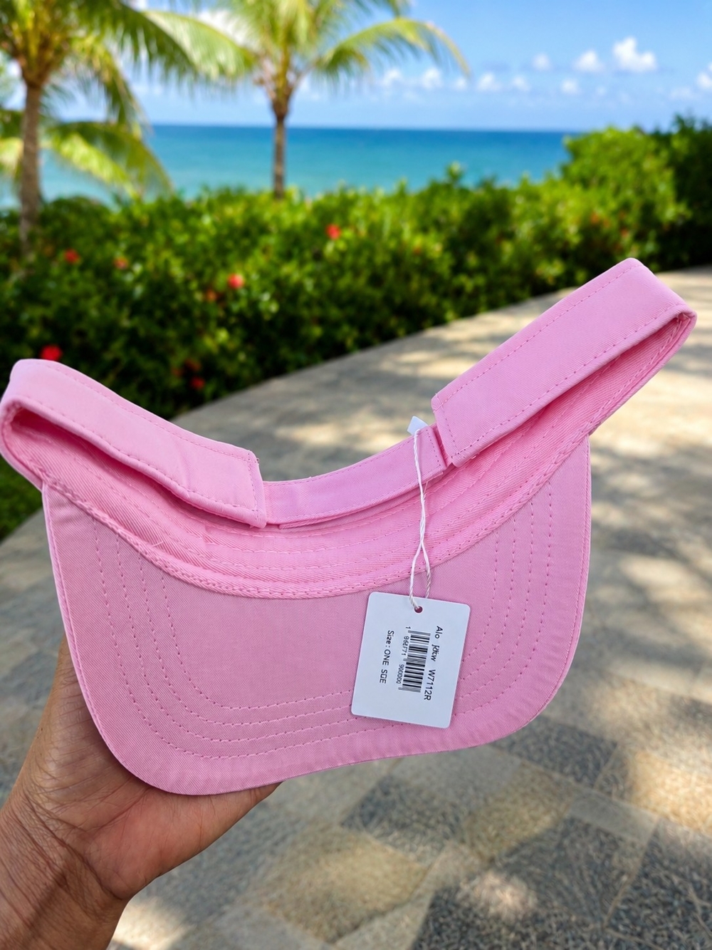 ALO Yoga Pink Visor